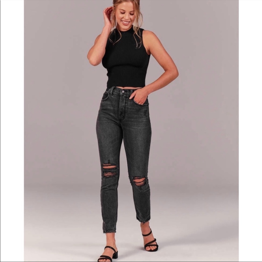Abercrombie black jeans